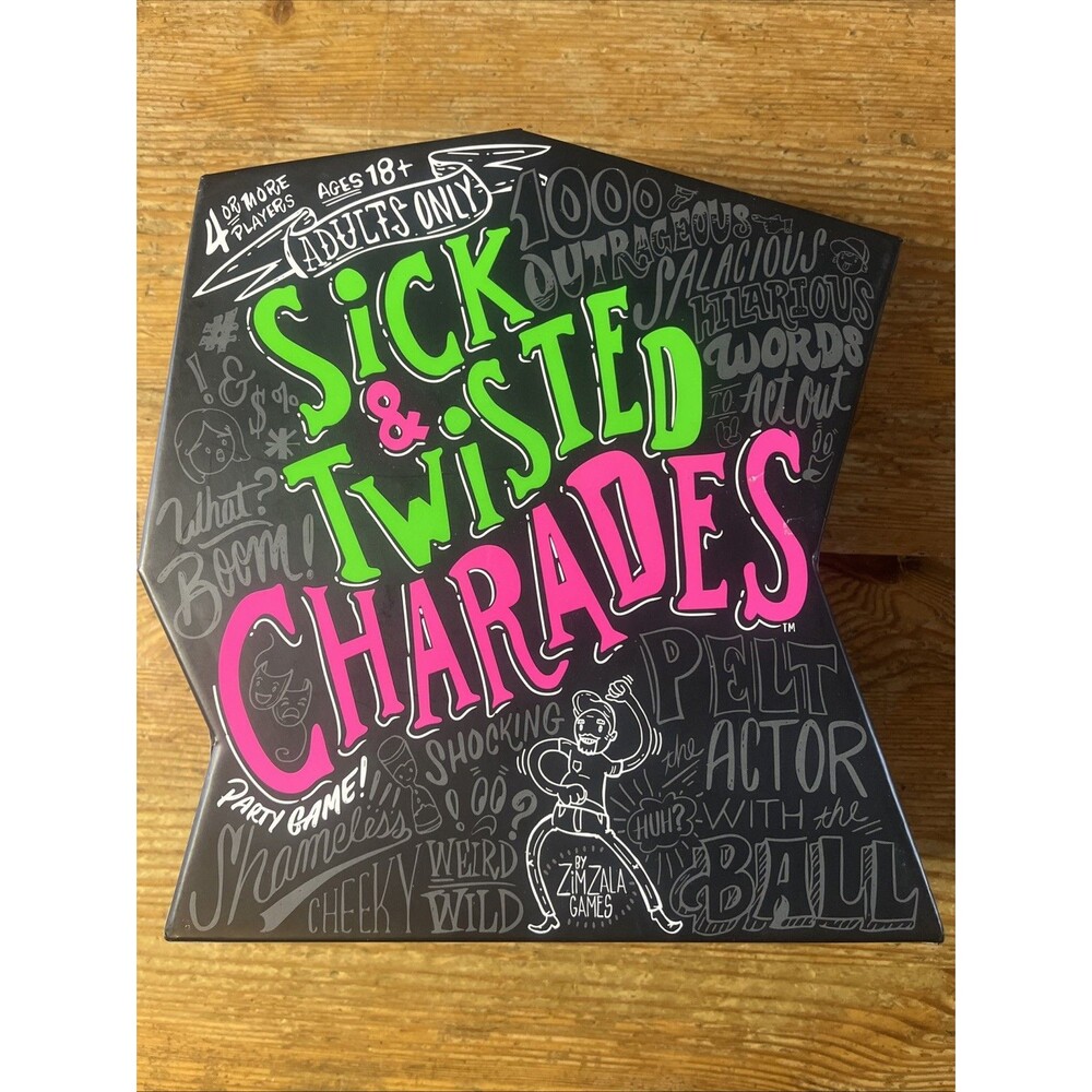 Sick & Twisted Charades New Sealed Party Game For Adults 2017 NOS